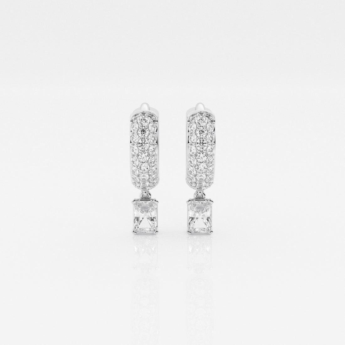 Bombë 10mm Small Radiant Dangle Huggie