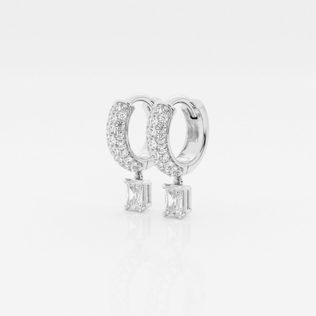 Bombë 10mm Small Radiant Dangle Huggie