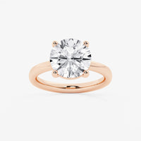 Empowering Round Solitary Ring