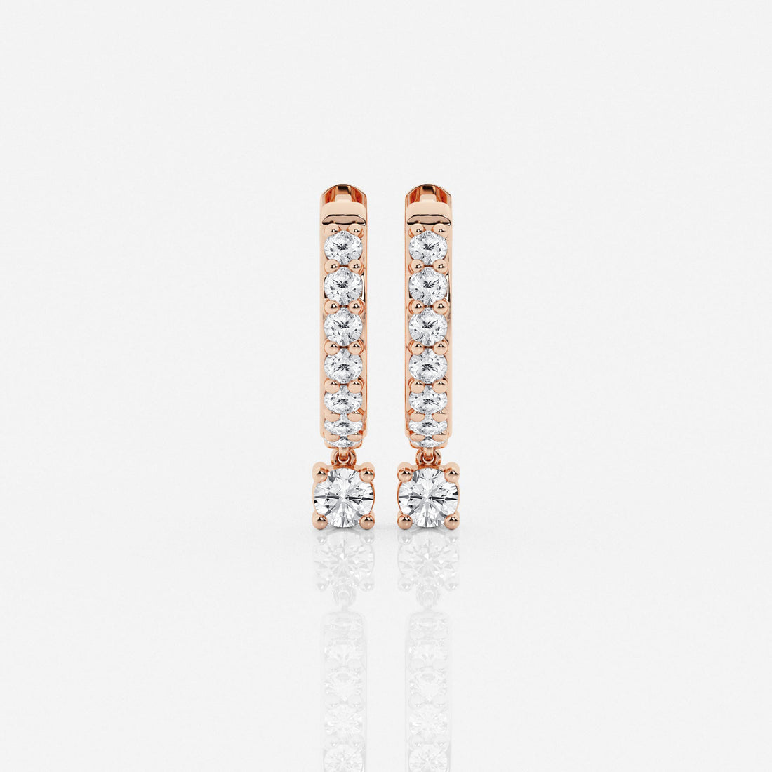 Ethereal Dangle Huggie