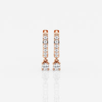 Ethereal Micro Dangle Huggie