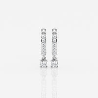 Ethereal Micro Dangle Huggie