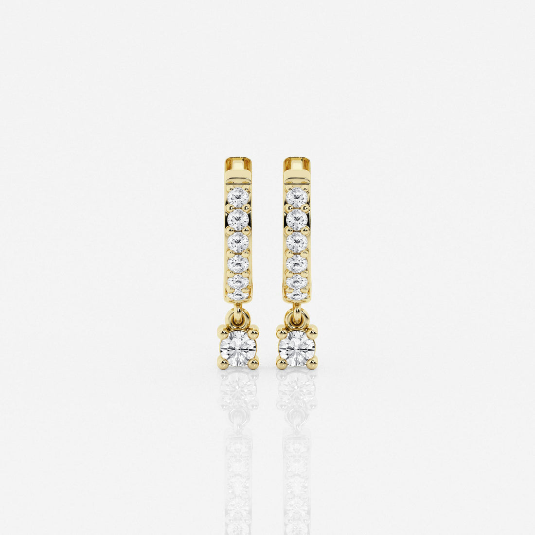 Ethereal Micro Dangle Huggie