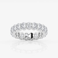 Empowering Oval Eternity Band