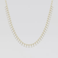 Empowering 6.5ct Pear Dangle Necklace