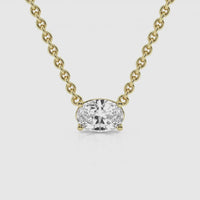 Ethereal Oval Necklace