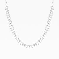 Empowering 6.5ct Pear Dangle Necklace