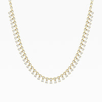 Empowering 6.5ct Pear Dangle Necklace