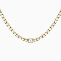 Empowering 8.7ct Radiant Necklace