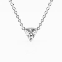 Ethereal 0.50ct Trillion Necklace