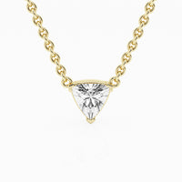 Ethereal 0.50ct Trillion Necklace