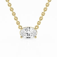 Ethereal Oval Necklace