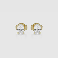 Empowering Oval Stud