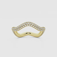 Bombë wavy ring