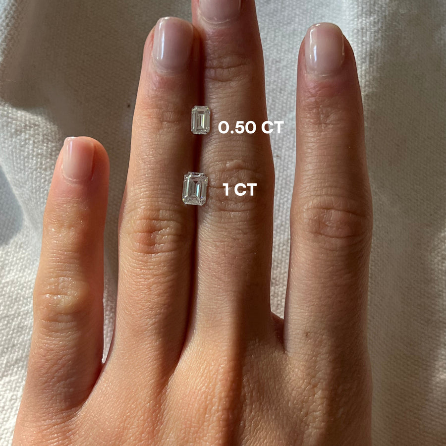 Empowering Emerald Solitary Ring