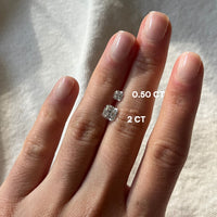 Empowering Cushion Solitary Ring