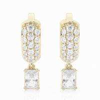 Bombë 8mm Micro Radiant Dangle Huggie