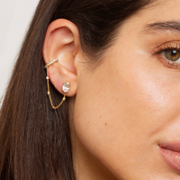 Bombë Chain Ear Cuff