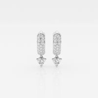 Bombë 10mm Small Heart Dangle Huggie