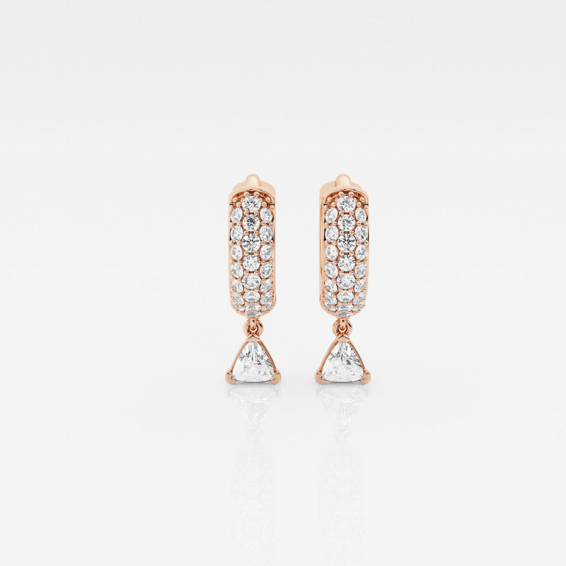 Bombë 10mm Small Trillion Dangle Huggie