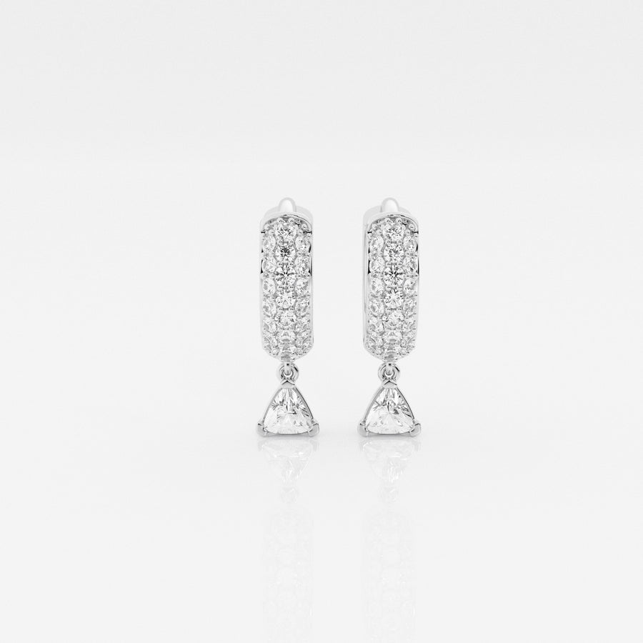 Bombë 10mm Small Trillion Dangle Huggie