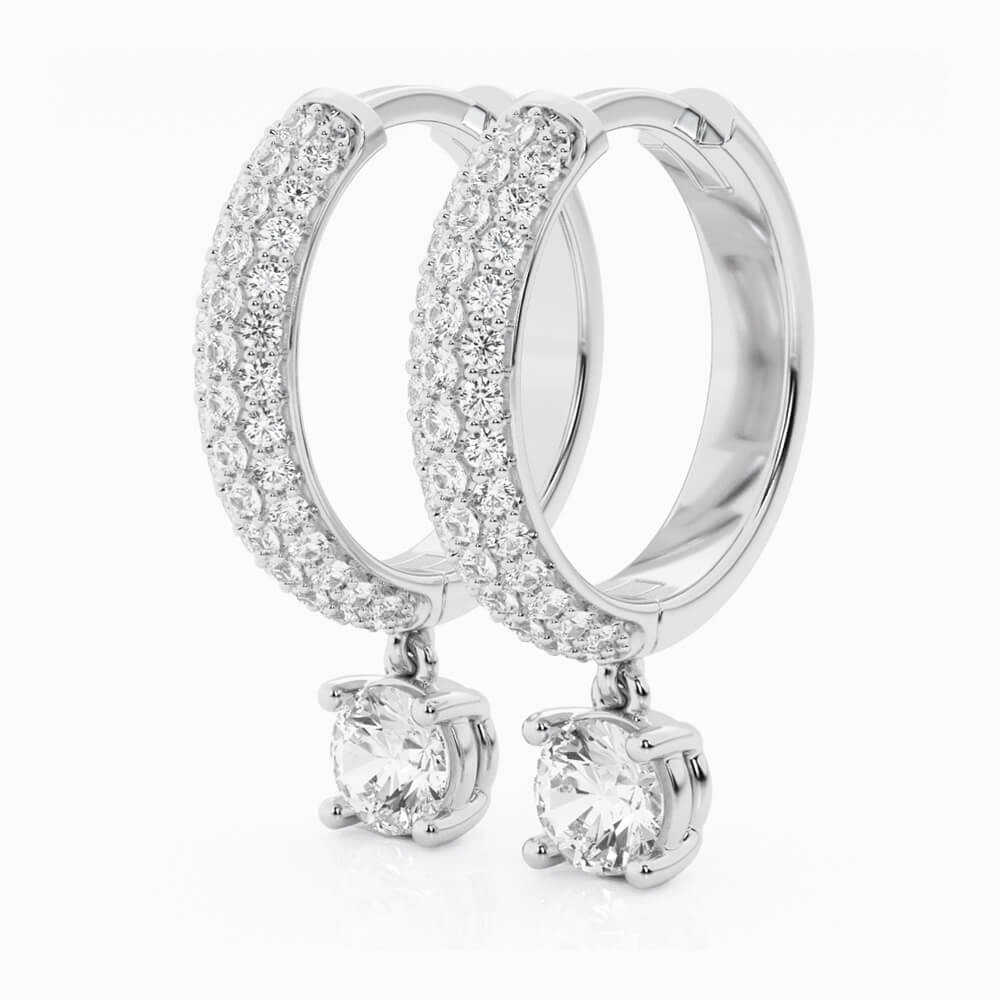 Bombë 15mm Bold Dangle Huggie