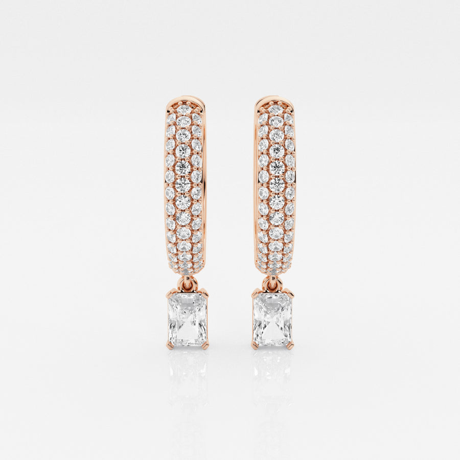 Bombë 15mm Bold Radiant Dangle Huggie