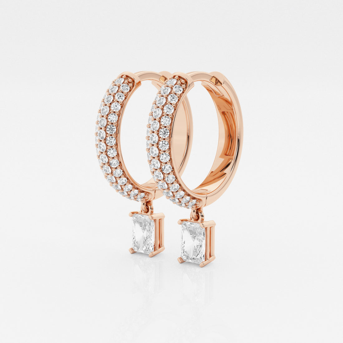 Bombë 15mm Bold Radiant Dangle Huggie