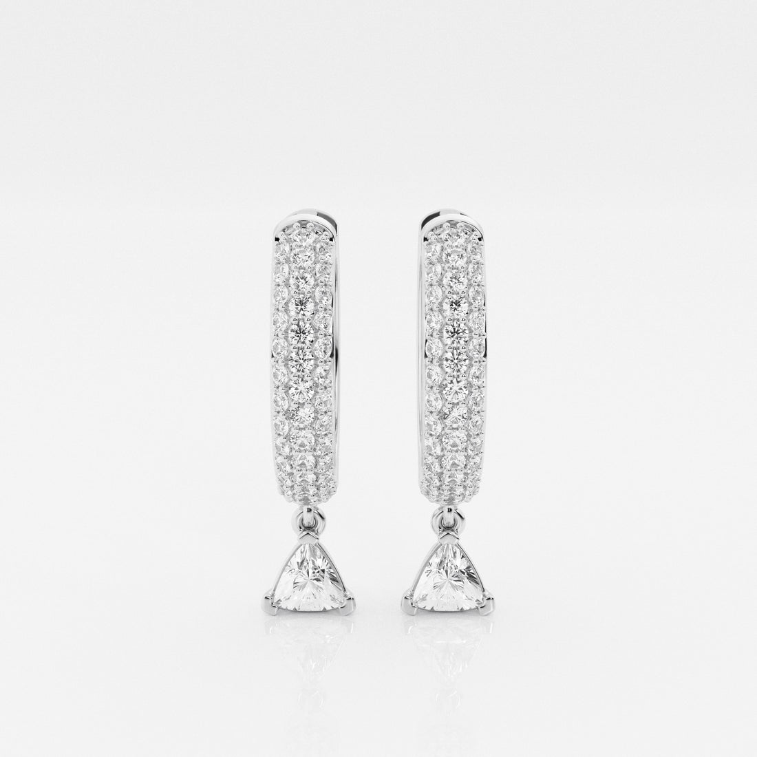 Bombë 15mm Bold Trillion Dangle Huggie