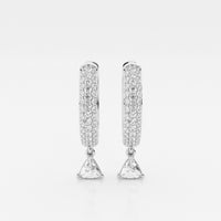 Bombë 15mm Bold Trillion Dangle Huggie