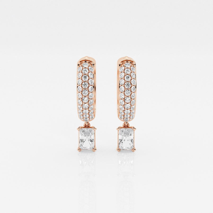 Bombë 12mm Radiant Dangle Huggie