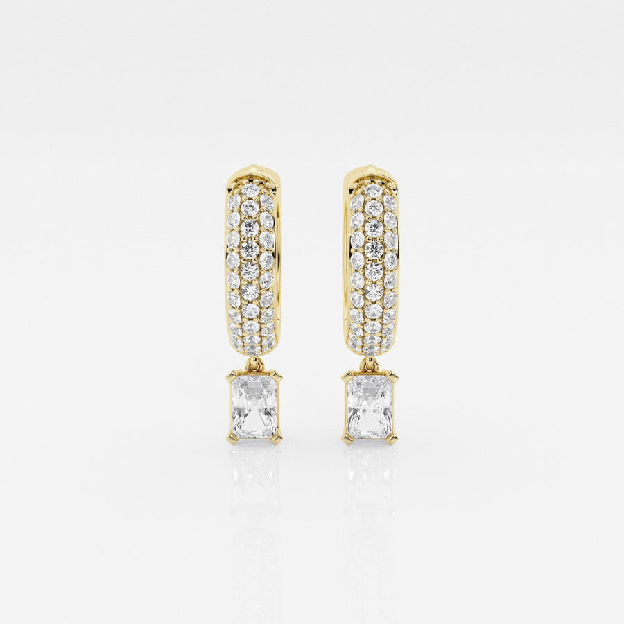 Bombë 12mm Radiant Dangle Huggie