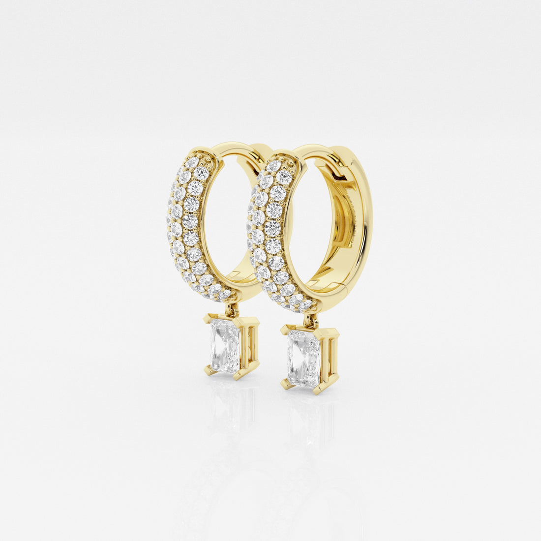 Bombë 12mm Radiant Dangle Huggie