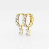 Bombë 12mm Radiant Dangle Huggie