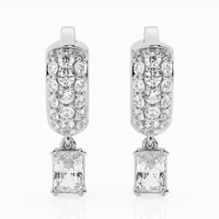 Bombë 8mm Micro Radiant Dangle Huggie