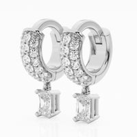 Bombë 8mm Micro Radiant Dangle Huggie