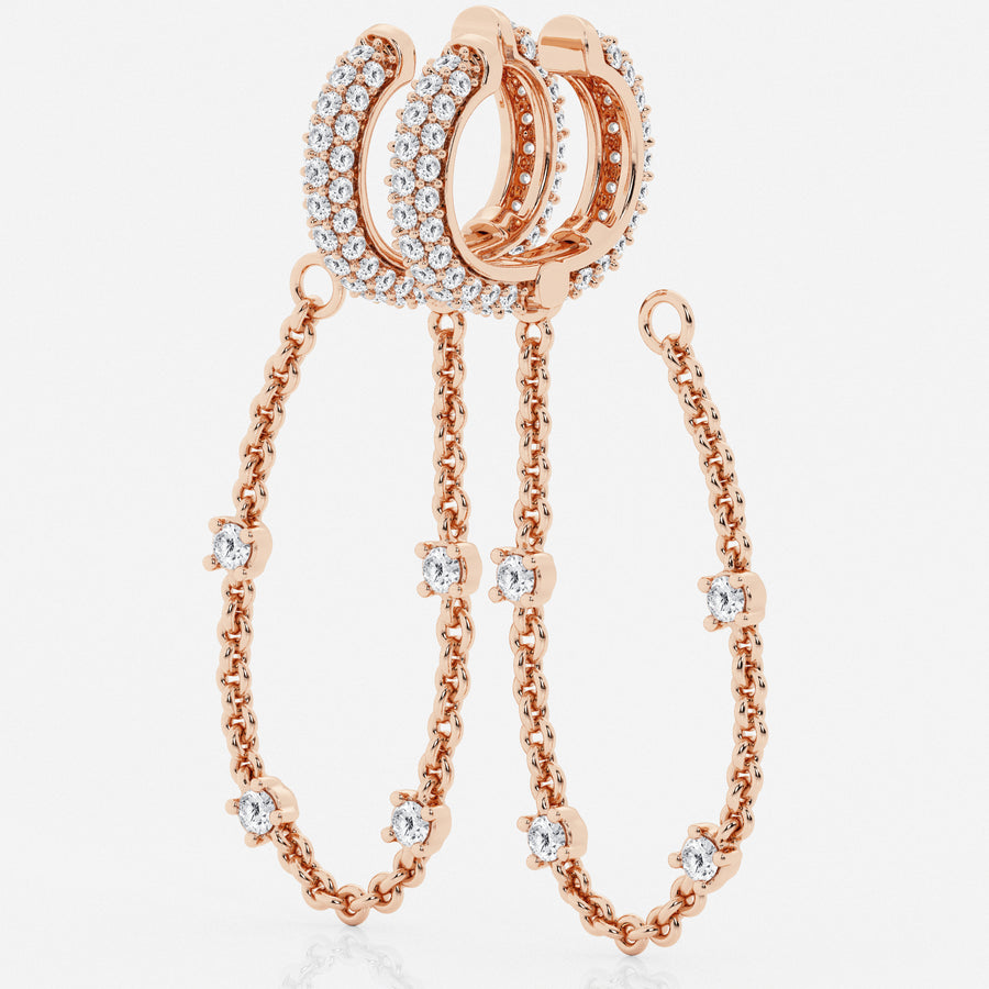 Bombë Chain Ear Cuff