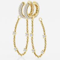 Bombë Chain Ear Cuff