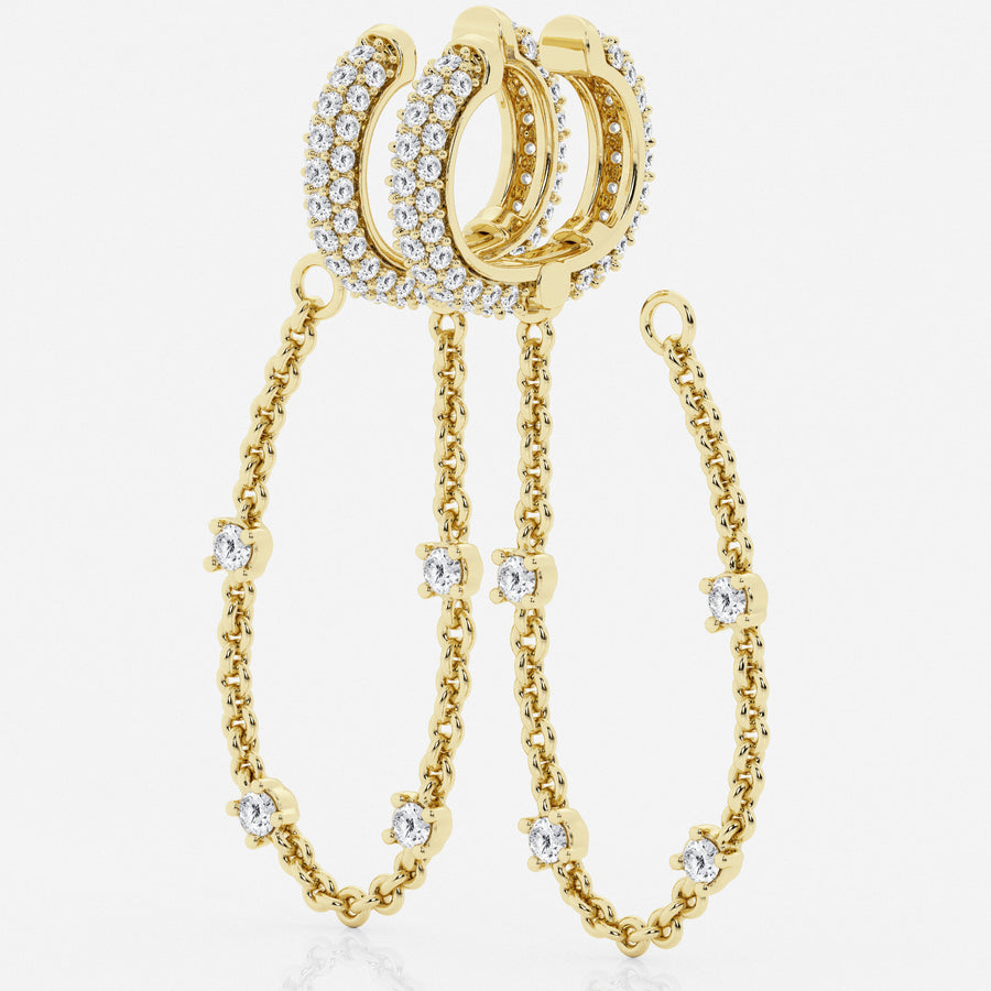 Bombë Chain Ear Cuff