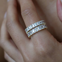 Empowering Radiant Eternity Band