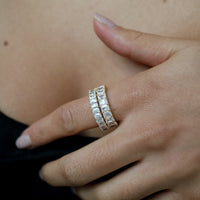 Empowering Radiant Eternity Band