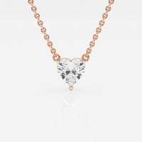 Ethereal 1ct Heart Necklace