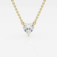 Ethereal 1ct Heart Necklace