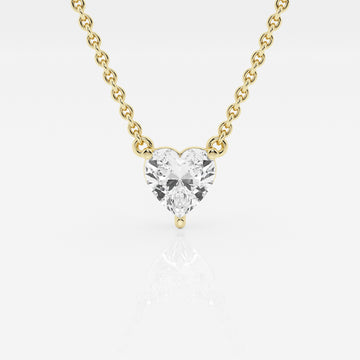 Ethereal 1ct Heart Necklace