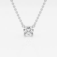 Ethereal 1ct Round Necklace