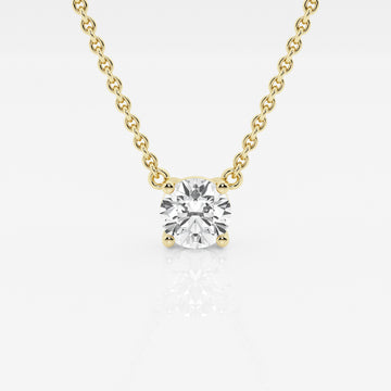 Ethereal 1ct Round Necklace