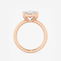 Empowering Cushion Solitary Ring