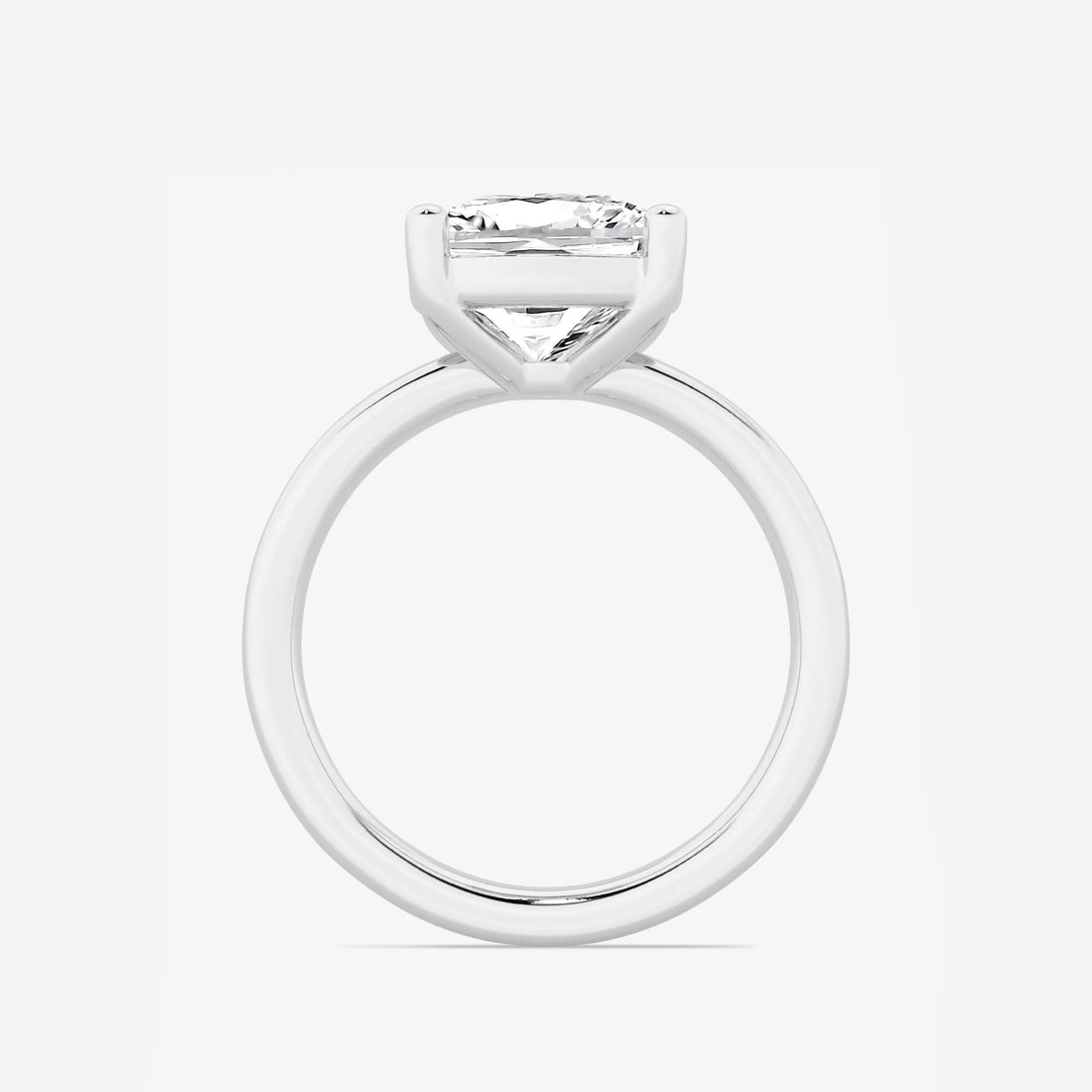 Empowering Cushion Solitary Ring