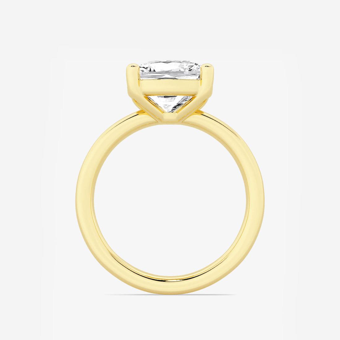 Empowering Cushion Solitary Ring
