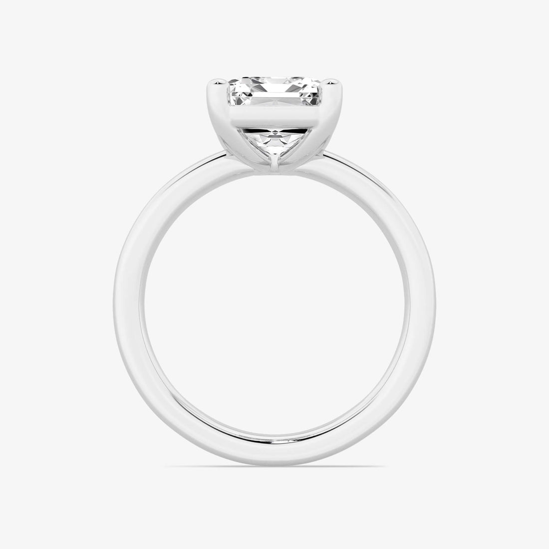 Empowering Emerald Solitary Ring
